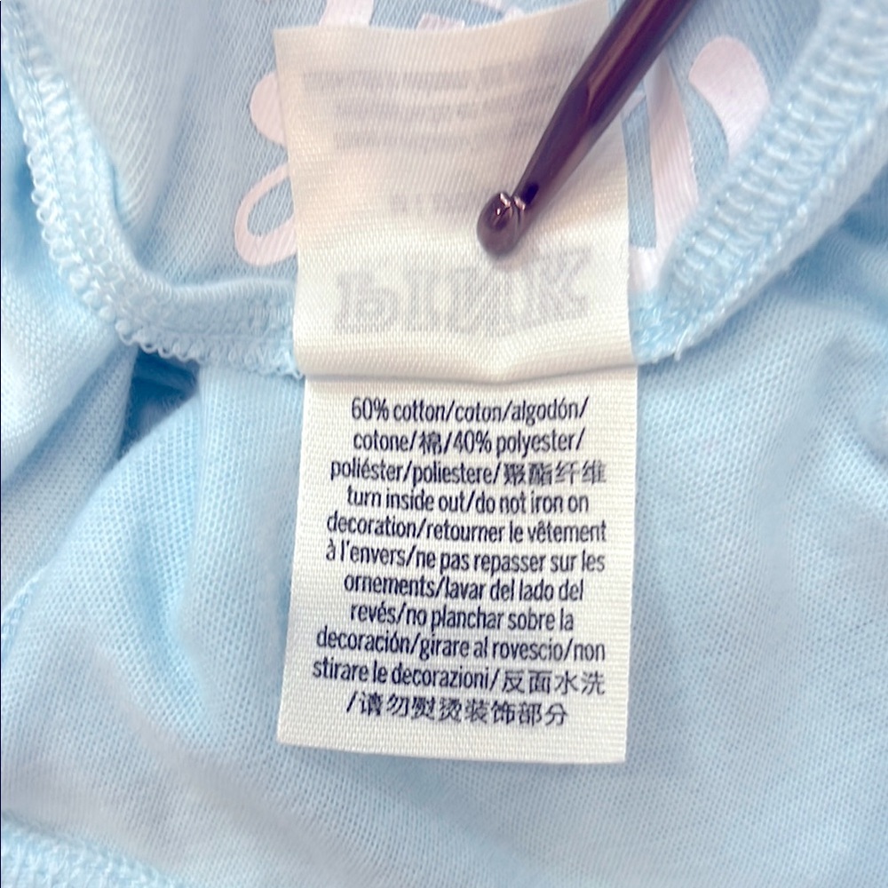 Victoria’s Secret PINK Blue Romper V Neck Elastic Waist Lounge M - Picture 8 of 8